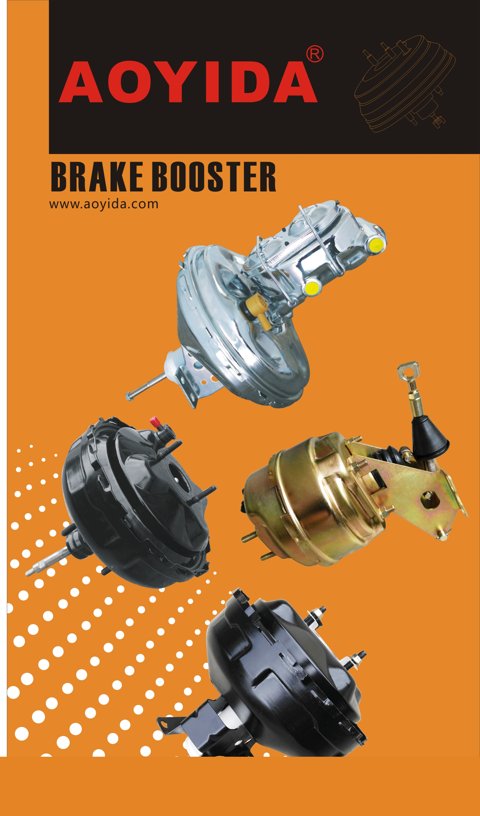AOYIDA vacuum brake booster range trade fair banner